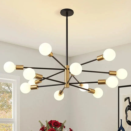 Suspension nordique à lampes rotatives pour décoration intérieure — LZ4X9P
