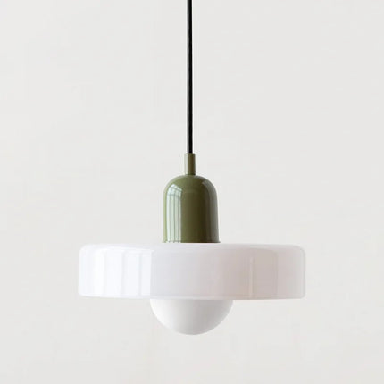 Lustre suspendu en verre coloré pour intérieur moderne — LZ5QW9