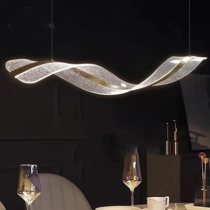 Lustre spiralé moderne pour hôtels, bars et restaurants — LZ4X9P2