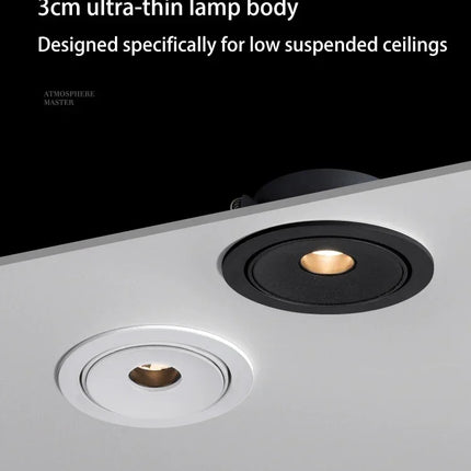 Spot LED ultra fin à faisceau orientable pour éclairage intérieur — LZ4P9XJ