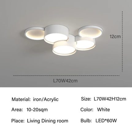 Lustre LED moderne pour éclairage intérieur élégant — LZ4X9P2