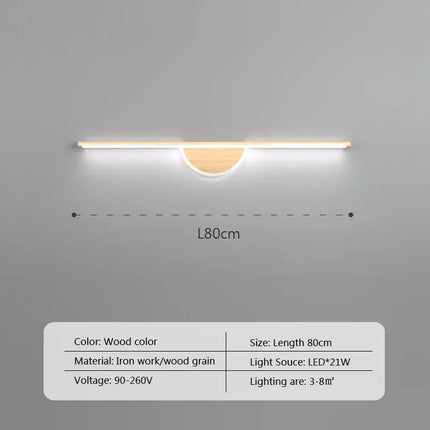 Applique murale LED moderne