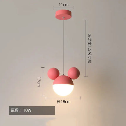 Suspension lampe moderne créative Mickey pour enfant — LZ4X9B