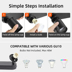 Strip 3 Headed / GU10 Neutral light
