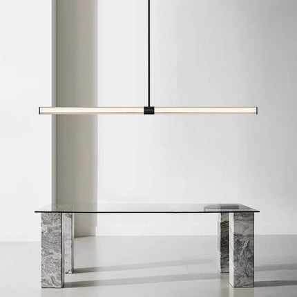Plafonnier en verre minimaliste pour bar et restaurant moderne — LZ4X9T2