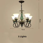 5 lumières / Sans ampoule