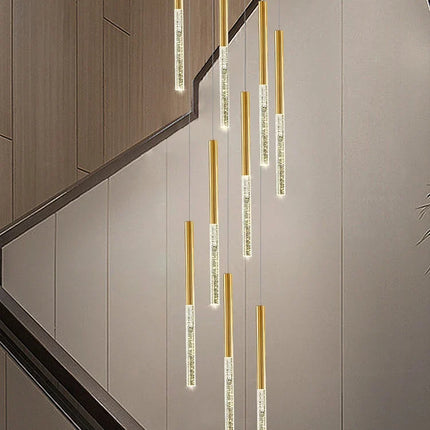 Lustre en cristal au design moderne pour éclairage intérieur minimaliste — LZ4X9Q2