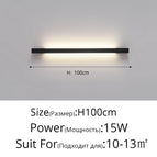 Noir H100cm 15W / 2 couleurs sans télécommande