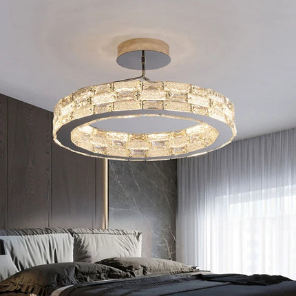 Plafonnier LED moderne en cristal — LZ4X9P2Q