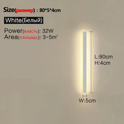 Applique murale LED étanche pour éclairage décoratif extérieur — LZ4X9P2