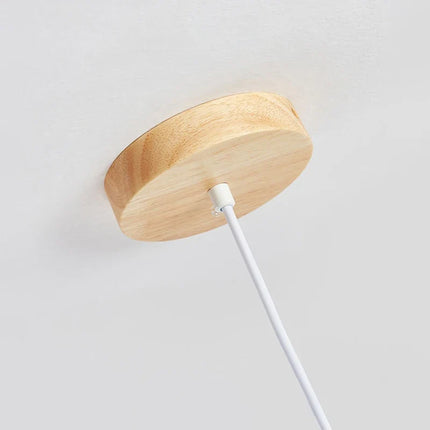 Suspension moderne en bois avec éclairage LED intégré — LZ4X9J2