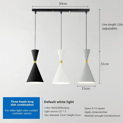 Suspension nordique en aluminium à trois têtes — LZ4X9P