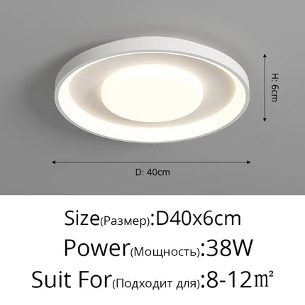 Lustre LED minimaliste moderne avec protection anti-lumière bleue — LZ4X9P2