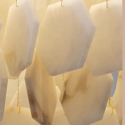 Lustre moderne en pierre naturelle pour décoration intérieure 2024 — LZ4X7Q9J