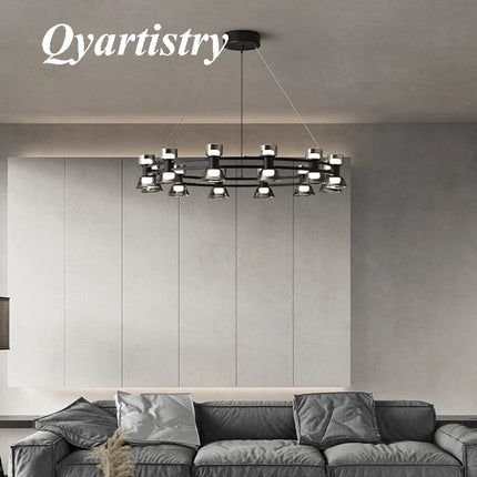 Lustre suspension LED boule en verre postmoderne — LZ4X9P2Q