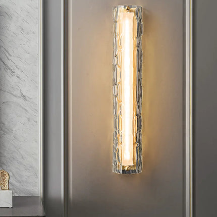 Applique murale LED en verre pour intérieur contemporain — LZ4X9P2