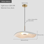 Blanc D60cm / Lumière blanche