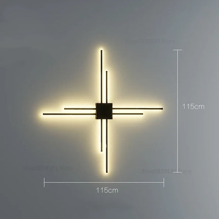 Applique murale design moderne pour décoration intérieure élégante — LZ4X9T2