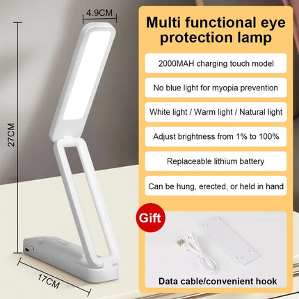Lampe de bureau tactile pliable à intensité variable avec télécommande — LZ4X9P