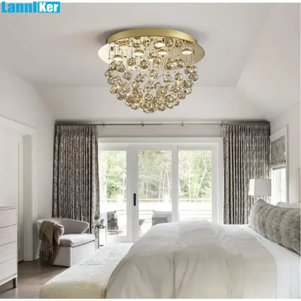 Lustre en cristal moderne pour éclairage intérieur élégant — LZ4XJ9