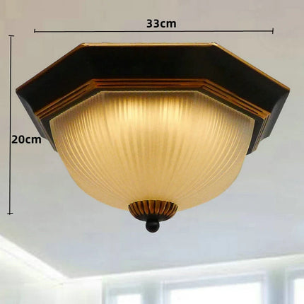 Plafonnier LED vintage au design rétro classique lumineux — LZ4F9T2