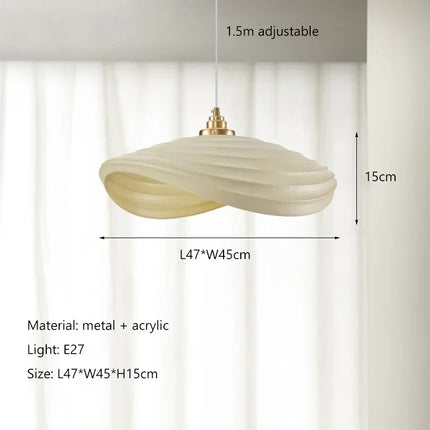 lustre wabi sabi éclairage décoratif pour intérieur moderne