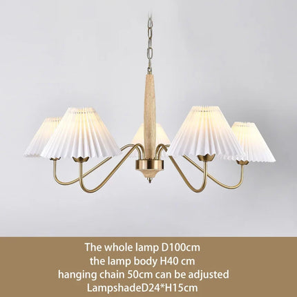 Lustre suspension élégant en bois pour cuisine et îlot — LZ4P9XQ