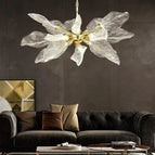 Applique murale-une feuille / Blanc chaud
