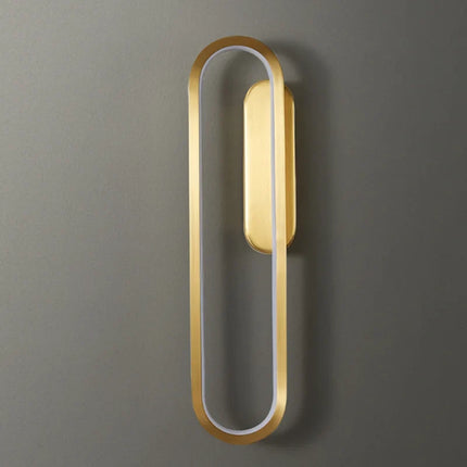 Applique murale nordique en cuivre pour intérieur lumineux — LZ4X9P2