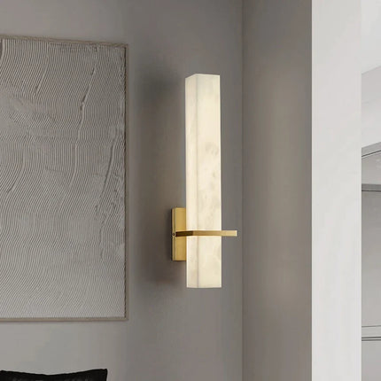 Applique murale en cuivre et marbre pour intérieur raffiné — LZ4T9QJ