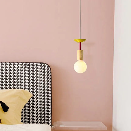 Suspension LED colorée aux formes géométriques — LZ4X9T2