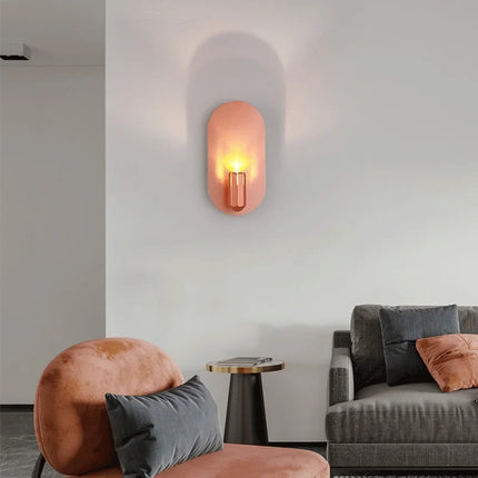 Applique murale en aluminium au design contemporain pour intérieur — LZ4XJ9