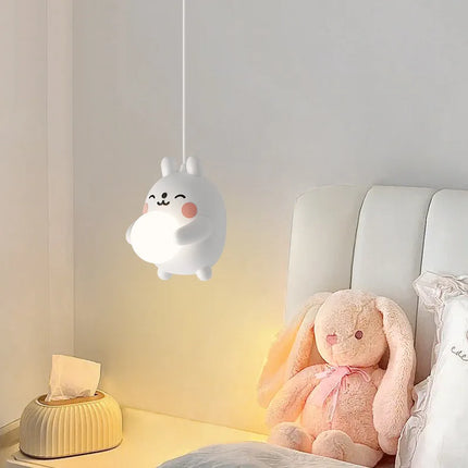 Suspension dessin animé animaux lapin et ours pour soins oculaires enfants — LZ4X9T