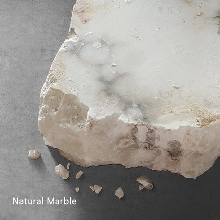 Applique murale LED en marbre naturel espagnol au design moderne et luxueux — LZ4X9P2Q