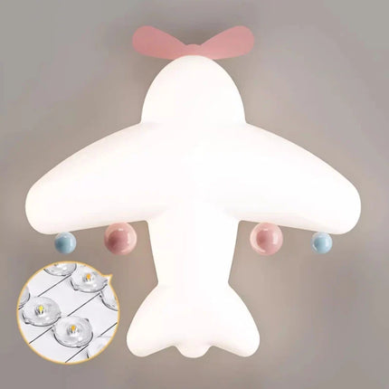 Plafonnier enfant en forme d'avion au design simple et romantique — LZ4X9T