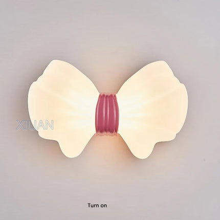 Applique murale nordique en forme de nœud papillon pour chambre enfant — LZ4X9TQ