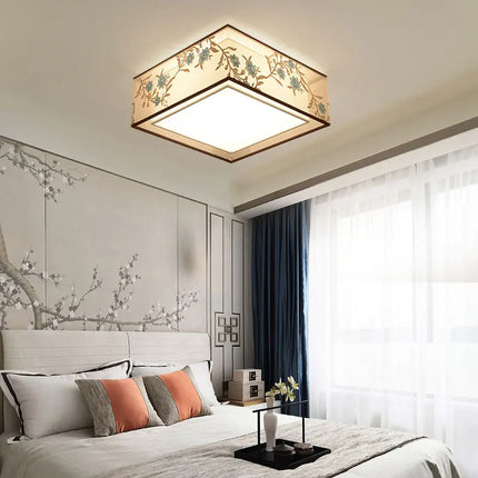 Lustre chinois rétro pour une ambiance chaleureuse et élégante — LZ4X9T