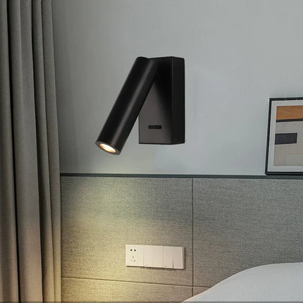 Applique murale LED moderne rotative et réglable pour lecture — LZ4X9P