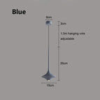 Bleu / Blanc chaud