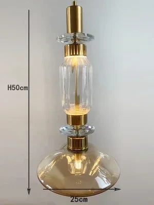 Lustre vitrail personnalisé pour décoration intérieure lumineuse — LZ4X9P2