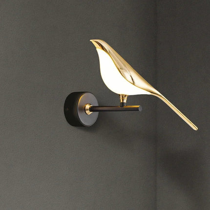 Applique murale LED au design nordique en forme de pie — LZ4X9T2