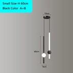 H 60cm Noir A plusB / Lumière blanche naturelle