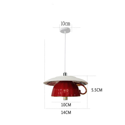 Suspension design en céramique avec éclairage LED G4 — LZ4X9P