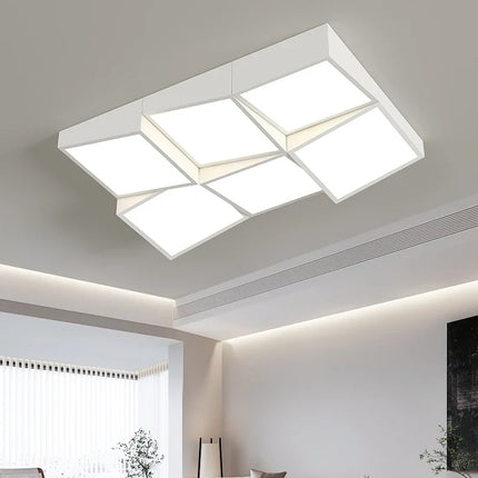 Lustre moderne en acrylique et aluminium pour intérieur — LZ4X9P