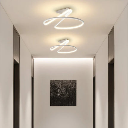Lustre LED minimaliste TONDI pour couloir et salon — LZ4X9P2