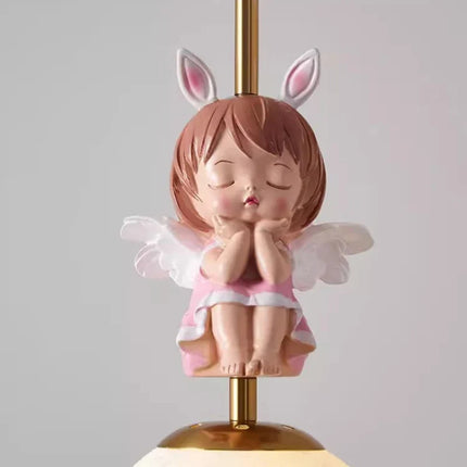 applique murale ange moderne pour chambre d'enfant décorative