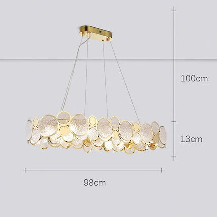 Lustre LED moderne de luxe pour éclairage intérieur — LZ4X9P2