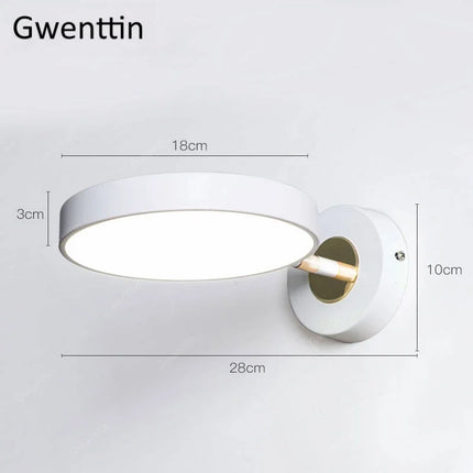 Applique murale LED moderne pour éclairage décoratif intérieur — LZ4X9P2