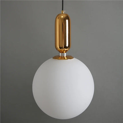 Suspension boule en verre LED pour éclairage intérieur décoratif — LZ4X9T