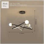 Noir D60cm / Blanc froid